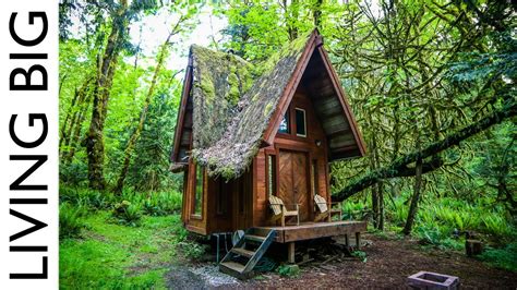 Enchanting Cabin In The Forest - YouTube