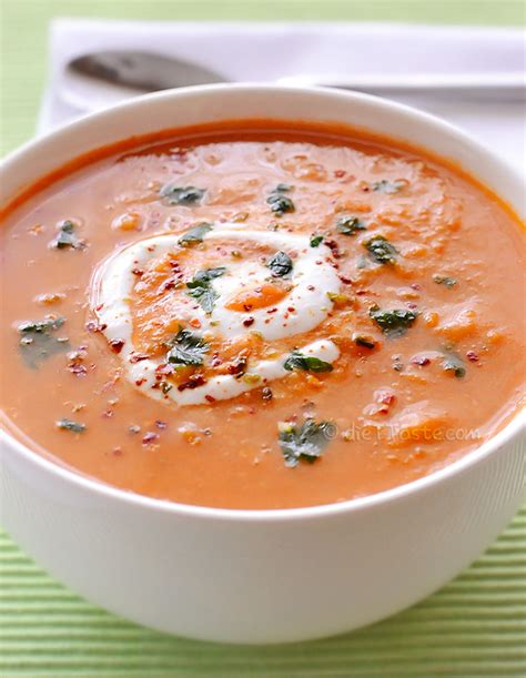 Spicy Red Lentil Soup