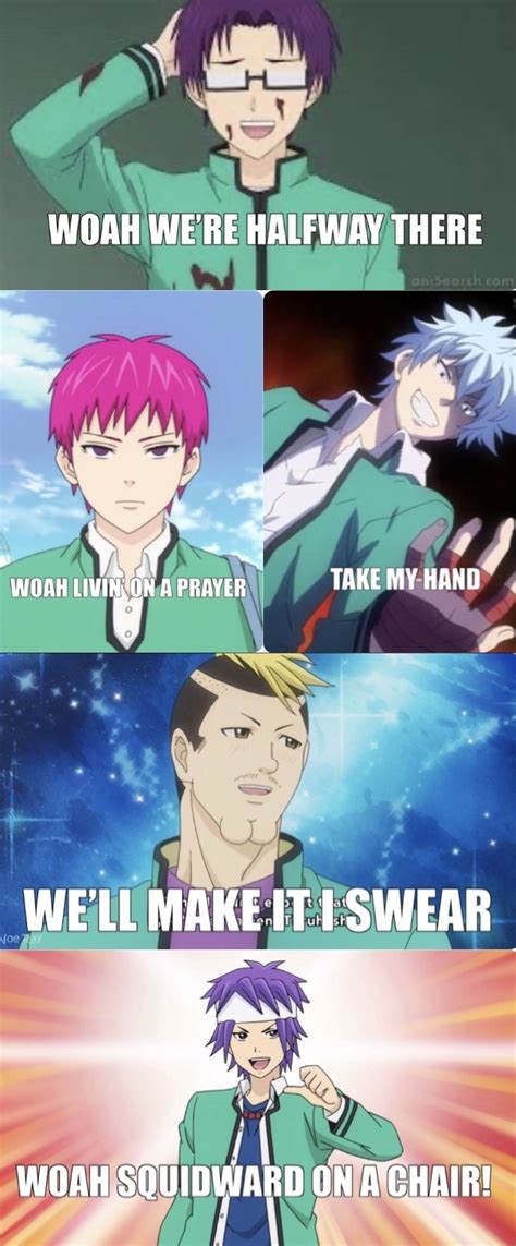 Disastrous Life Saiki K Memes The disastrous life of saiki k