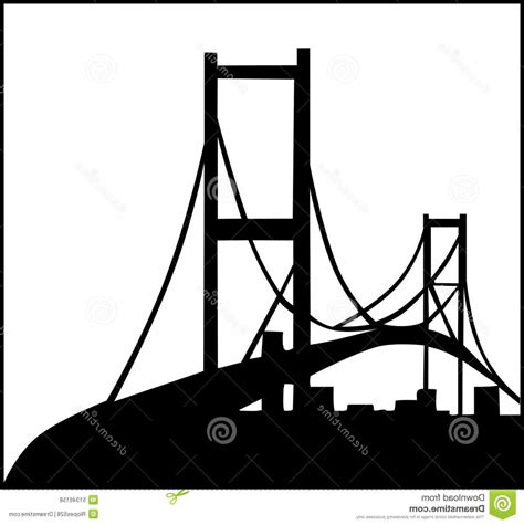 Bridge Silhouette Vector at GetDrawings | Free download