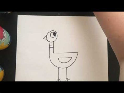 How to draw the mo willems pigeon – Artofit