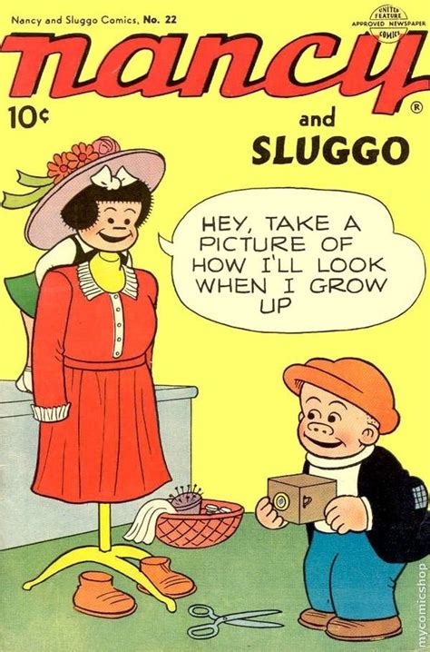 Nancy And Sluggo Comics | Old comic books, Nancy comic, Vintage comics