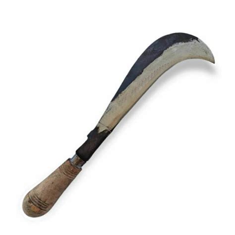 Traditional Handmade Bill Hook - Multipurpose Iron Kitchen Knives Coconut Cutting Aruval ...