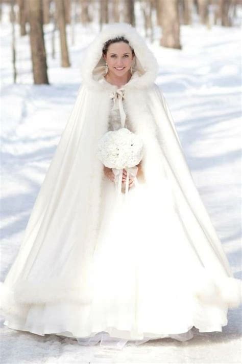 Elegant Winter Wedding Dresses for Brides - Ohh My My