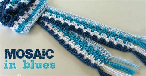 Crochet: SCARF mosaic