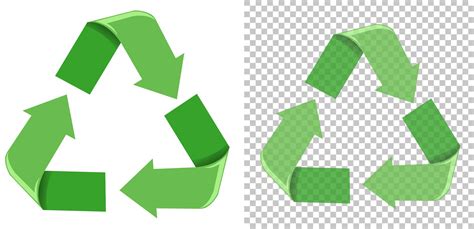 Set of green recycle icon 605537 Vector Art at Vecteezy