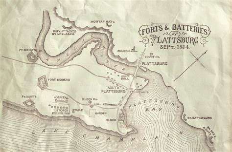 Plattsburgh Map | HistoryNet