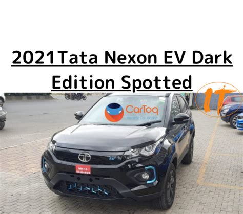 Tata Nexon EV Dark Edition Spotted | New 2021 Edition