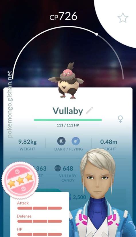 Vullaby - Pokemon Go