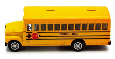 School Bus, Yellow - Kinsmart 5107D - 5" Diecast Model Toy Car ...