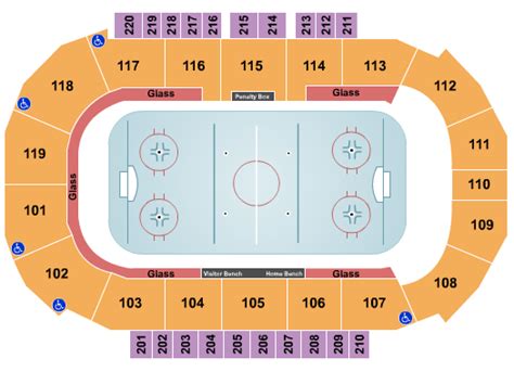 Showare Center Seating Chart & Maps - Seattle