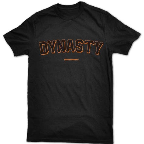 SF GIANTS T Shirt San Francisco Giants DYNASTY by TeeRabbit