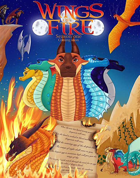 Wings of fire-the dragonet prophecy-season 1 banner | Wings Of Fire Amino