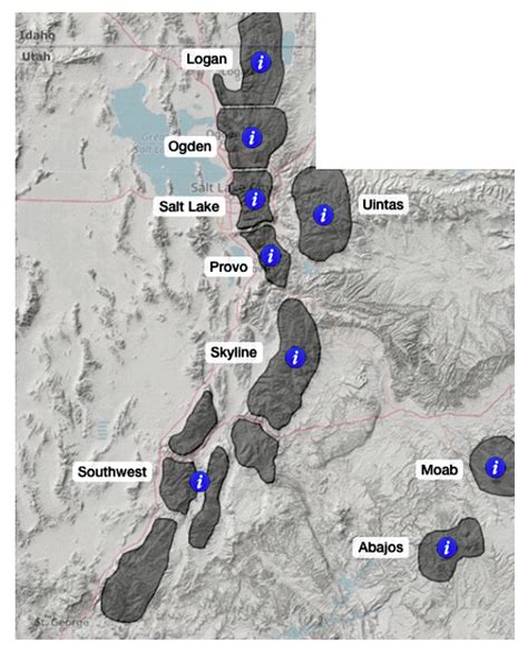 Cottonwood Canyons Avalanche Info - UDOT Cottonwoods