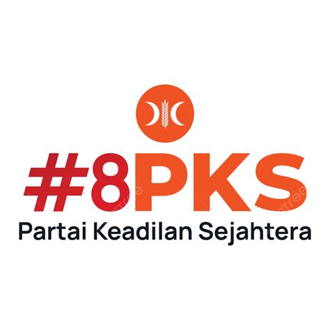 Partai Keadilan Sejahtera Nomor 8 Pemilu Indonesia 2024 Vektor Hd Berlogo Pks, Pemilihan, Pks ...