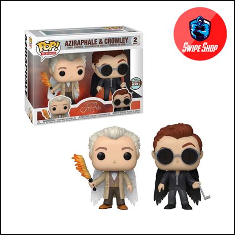 Funko Pop Aziraphale and Crowley Good Omens Exclusive | Lazada PH