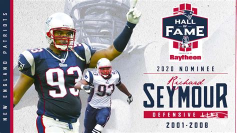 2020 Patriots Hall of Fame Nominee: Richard Seymour