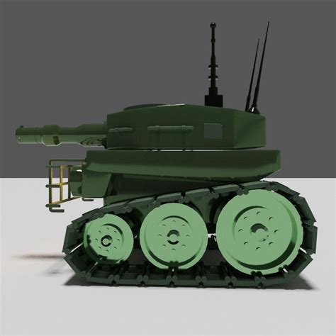 War Tank Destroyer Modèle 3D modèle 3D $5 - .obj .fbx .blend - Free3D