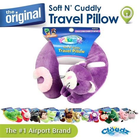 Neck Pillows - Cloudz Plush Animal Neck Pillows - Cat