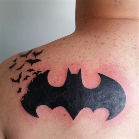 100+ Best Batman Symbol Tattoo Ideas - Comic Superhero (2019)