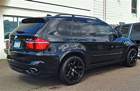 Bmw x5 20 inch black wheels