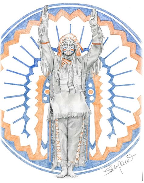 University of Illinois Chief Illiniwek drawing 11x14 | Etsy