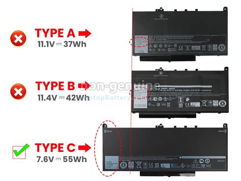 Dell Latitude E7470 battery,high-grade replacement Dell Latitude E7470 laptop battery from ...