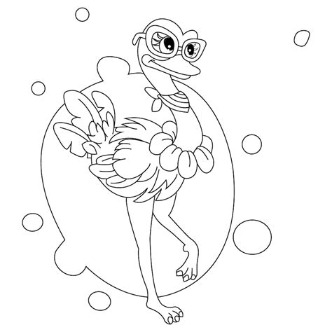 Premium Vector | Cute Animal line art coloring pages for kidsvector artKDP