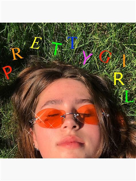 "Clairo - Pretty Girl Album Cover" Poster for Sale by charlottetsui | Redbubble