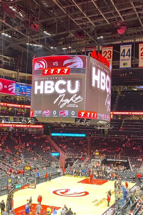 Atlanta Hawks HBCU Night transforms State Farm Arena into blended ...