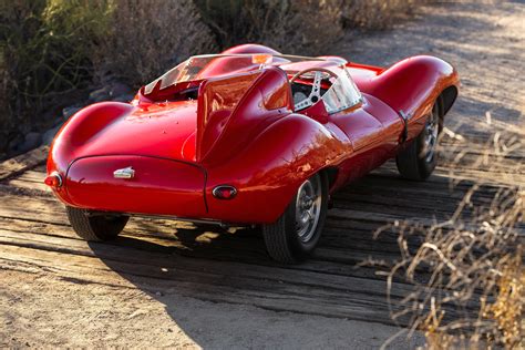 A Rare Factory-Red Jaguar D-Type – Britain's Le Mans-Dominating Supercar