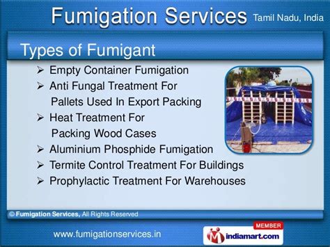 Fumigation by Fumigation Services Chennai