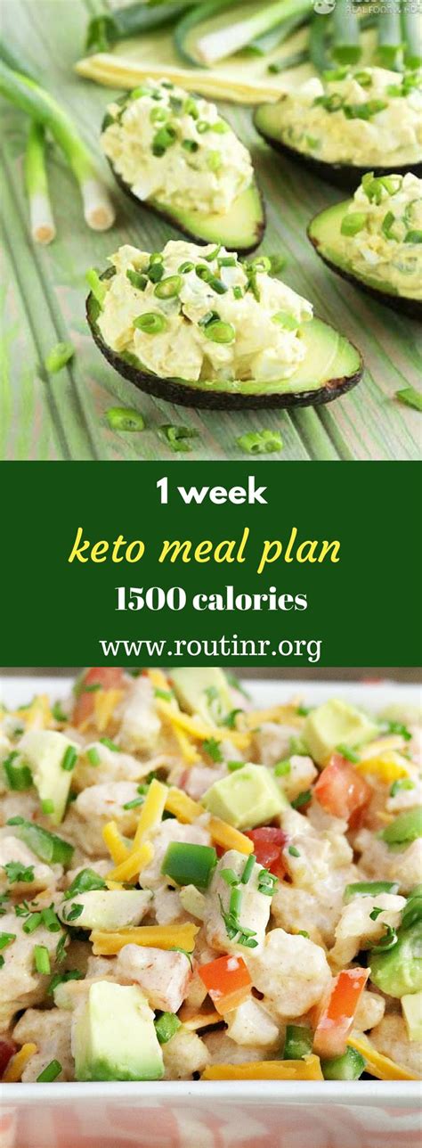 Keto Meal Plans: 1 week keto meal plan 1500 calories. A ketogenic diet ...