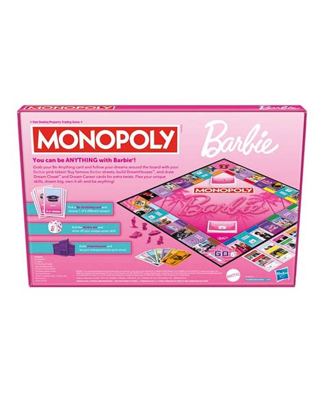 Monopoly Barbie Monopoly - Macy's