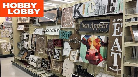 HOBBY LOBBY KITCHEN COOKING WALL DECOR HOME DECOR SHOP WITH ME SHOPPING ...