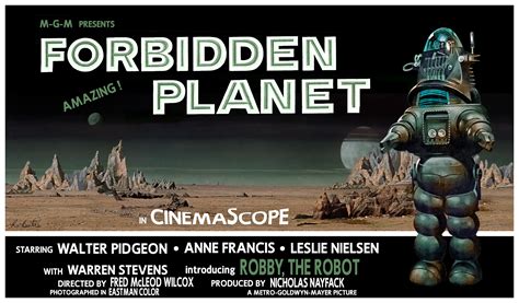 original Forbidden Planet Poster, by Robert Bertie | Forbidden planet ...