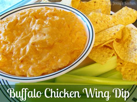 Saucy Jocey's Kitchen: Buffalo Chicken Wing Dip