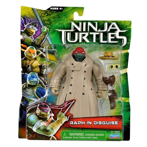 Teenage Mutant Ninja Turtles 2014 Movie Raphael Action Figure Raph in ...