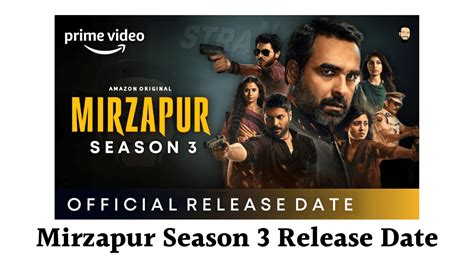 Mirzapur Season 3 Release Date - Starcast | Story | Budget | Trailer | Cast (Review)