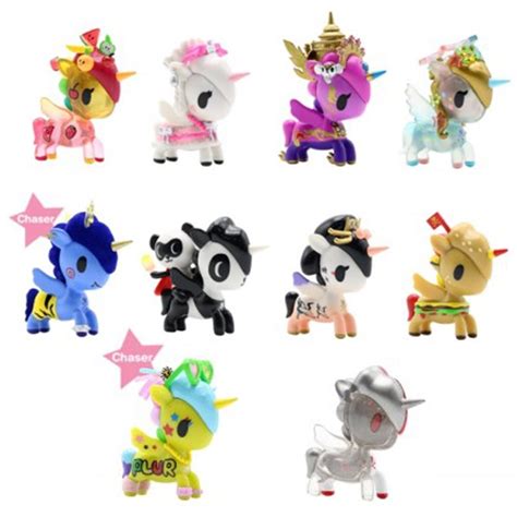 Toys Toys & Hobbies Action Figures Tokidoki Unicorno Series 8 Vinyl Toy Blind Box