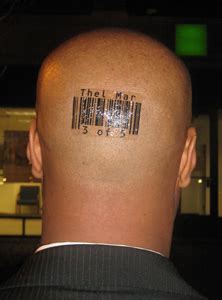 Barcode Tattoos by Scott Bl8ke