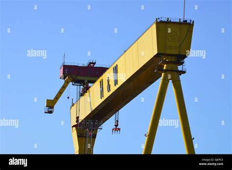 Harland and Wolff cranes, Belfast Stock Photo - Alamy