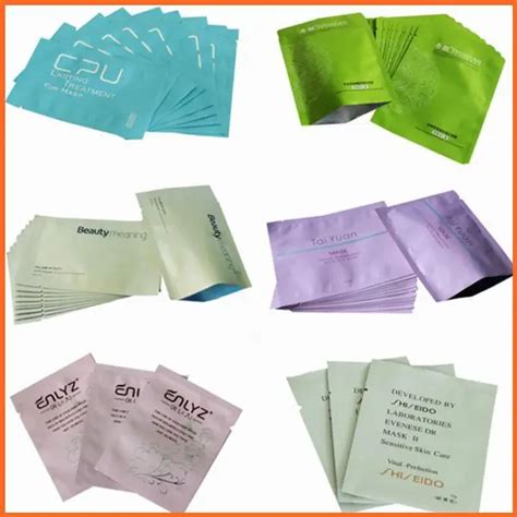 Customized Printed Plastic Small Cosmetic Sample Sachet Packaging For ...