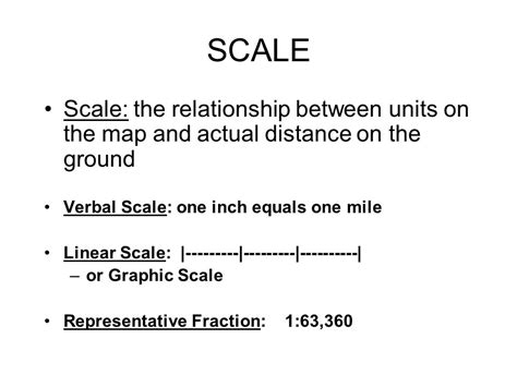 What Is A Verbal Scale In Geography - Shajara