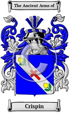 Crispin Name Meaning, Family History, Family Crest & Coats of Arms