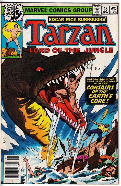 TARZAN # 18 Caricature, Comic Book Covers, Comic Books, Robert E Howard, Tarzan Of The Apes, Joe ...