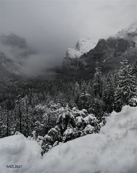 Tunnel View in the Snow | It takes careful planning and a lo… | Flickr