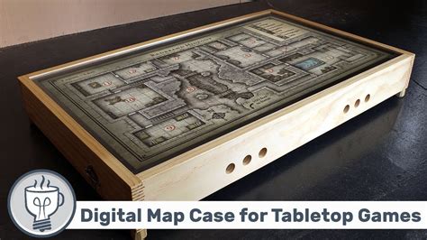 Digital Map Case for Table Top Games - YouTube