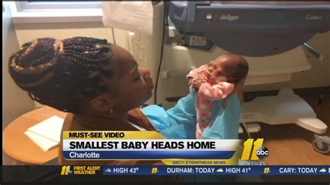 One of smallest surviving babies born in North Carolina goes home ...