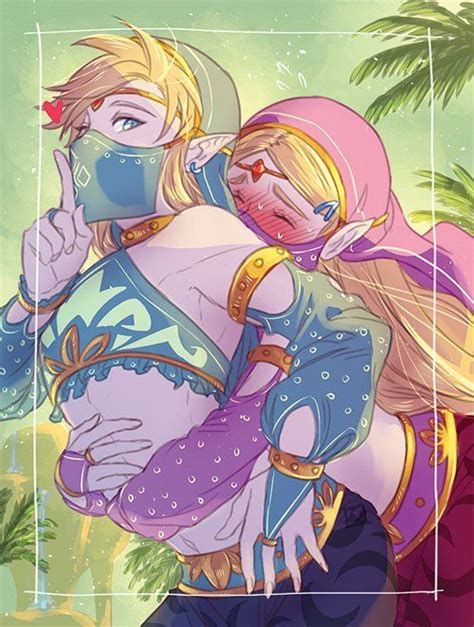 My Gerudo ZeLink print I did for ACen and... - KrazehKai | Legend of ...